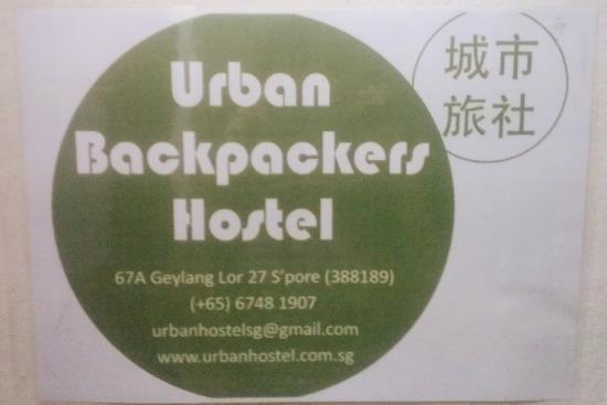 Urban Hostel Singapore Exterior photo